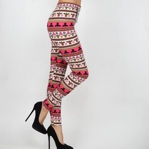 NWT Bright Multicolor Print Buttery Soft Leggings